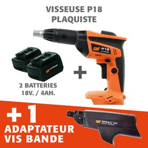 Visseuse Placo Sans Fil 18v 4 2 Ah Lba Thivel